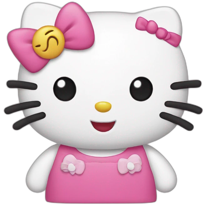 Hello kitty emoji
