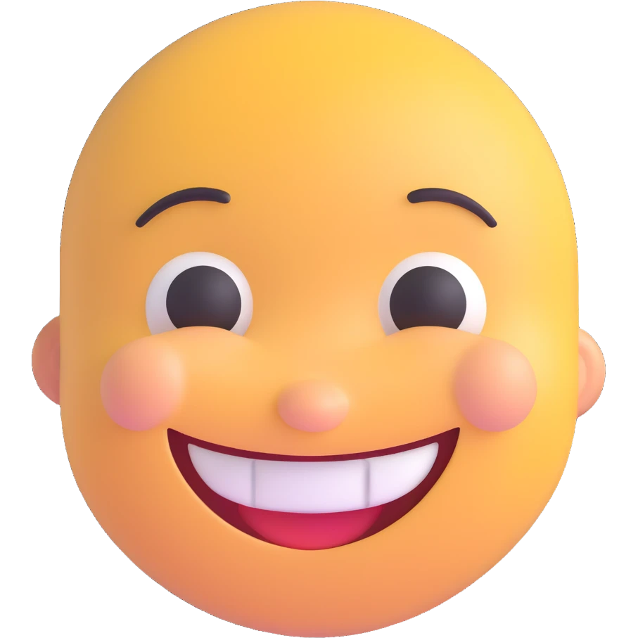 happy face emoji