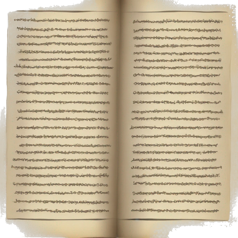 book with the righting on th: Scriba emoji
