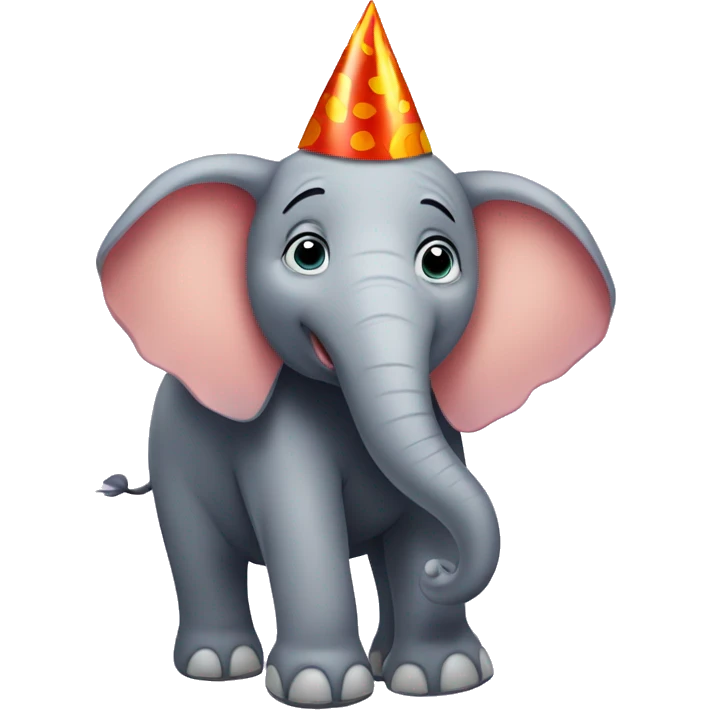 Party elephant  emoji