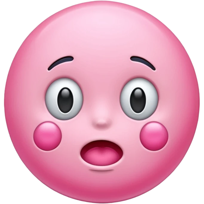Pink emoji