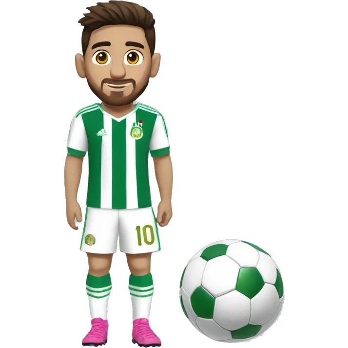 messi au maillot d algerie emoji