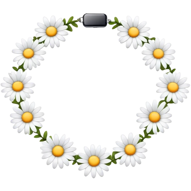 Daisy chain emoji