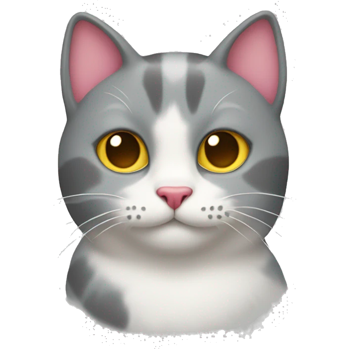 cat with hearts emoji