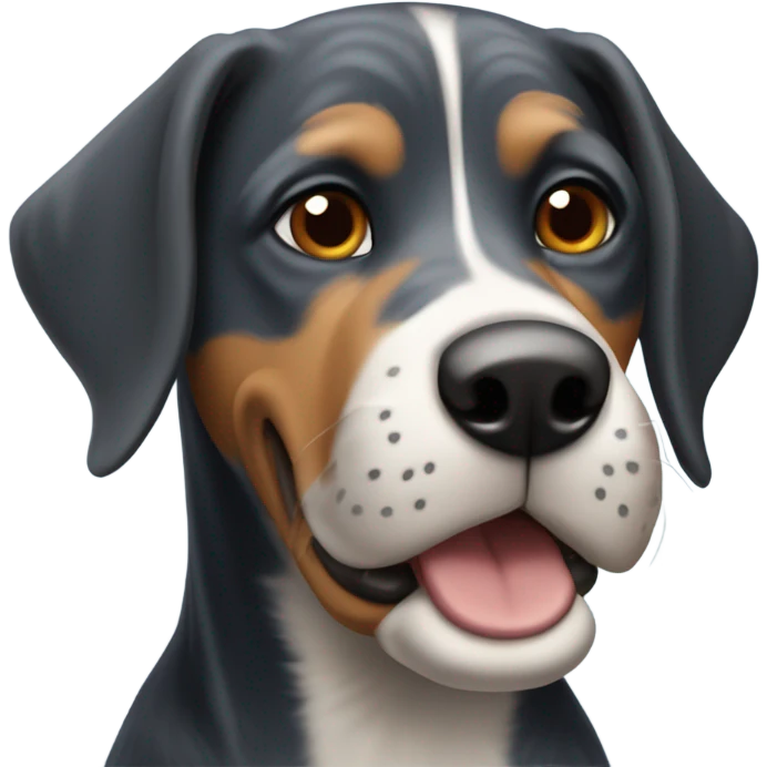 Blue tick coon hound emoji