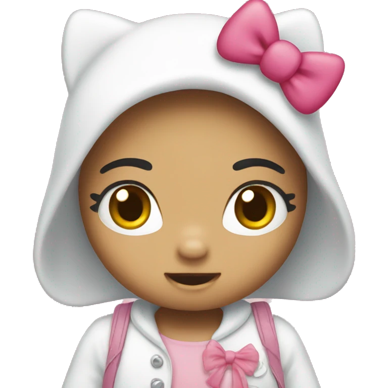 Hello kitty emoji
