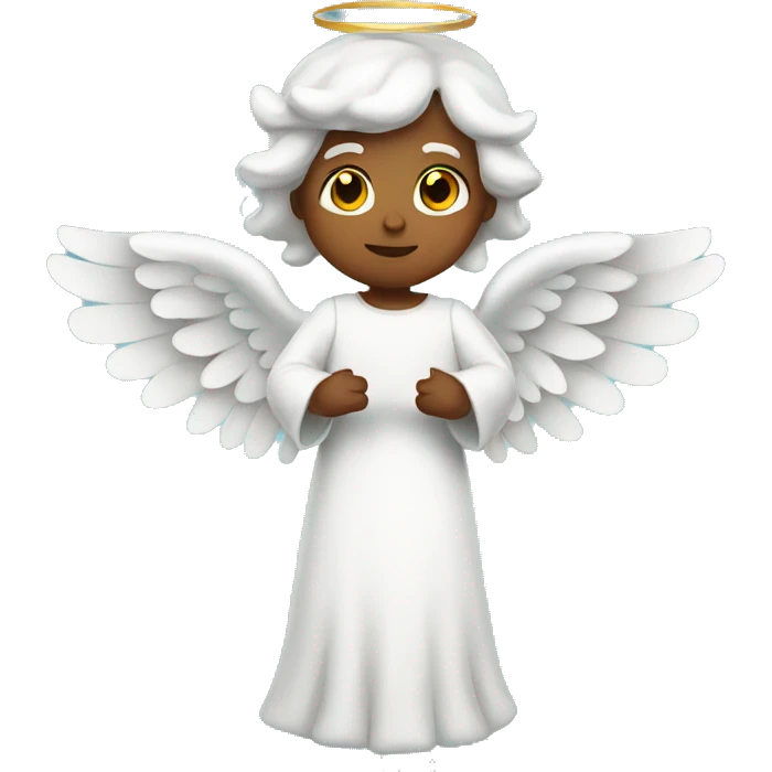 christmas angel emoji