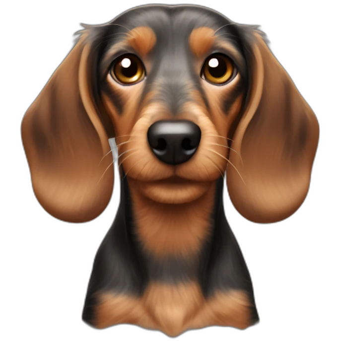Wirehair dachshund emoji