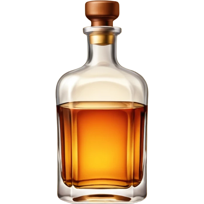 wiskey bottle emoji