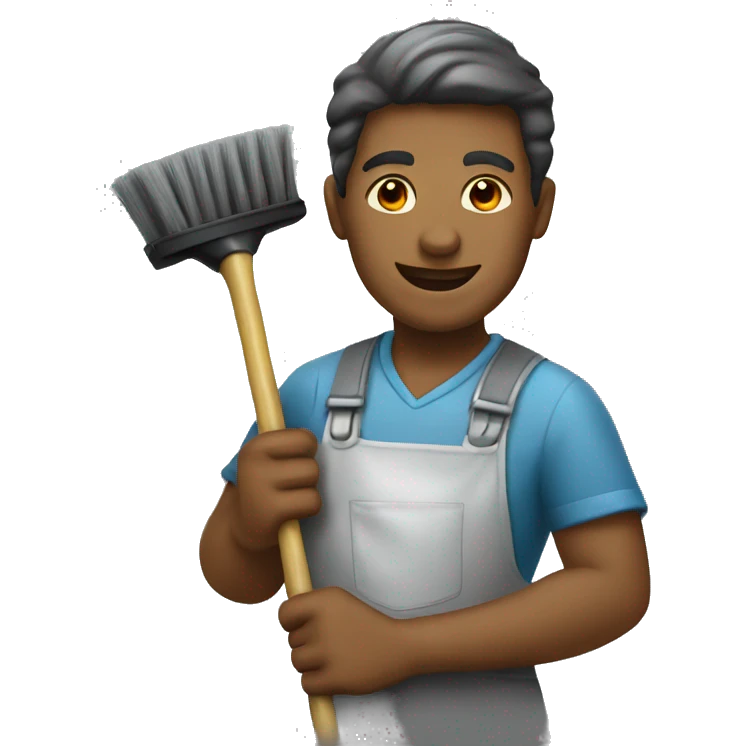 House cleaner emoji
