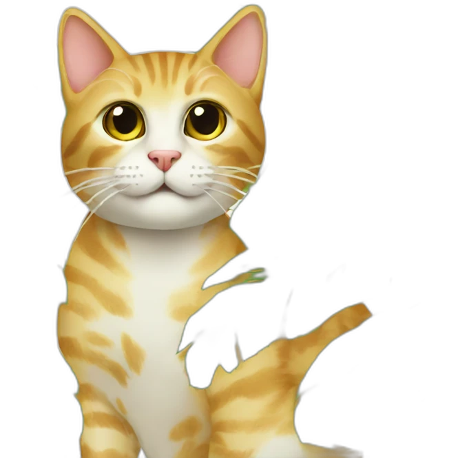 cat-and-PalmTree emoji