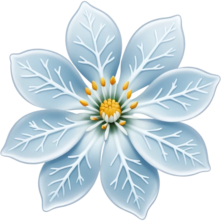 A delicate winter bloom dusted with frost.
















































 emoji
