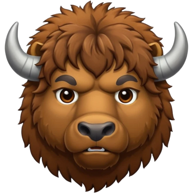 Bison emoji