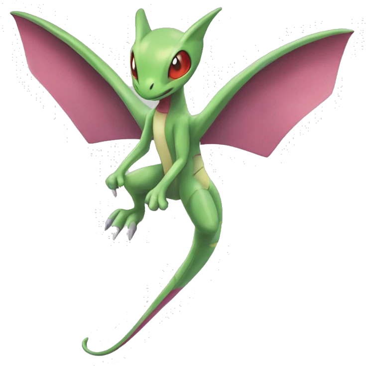 Full body Flygon-Genesect-Pokémon emoji