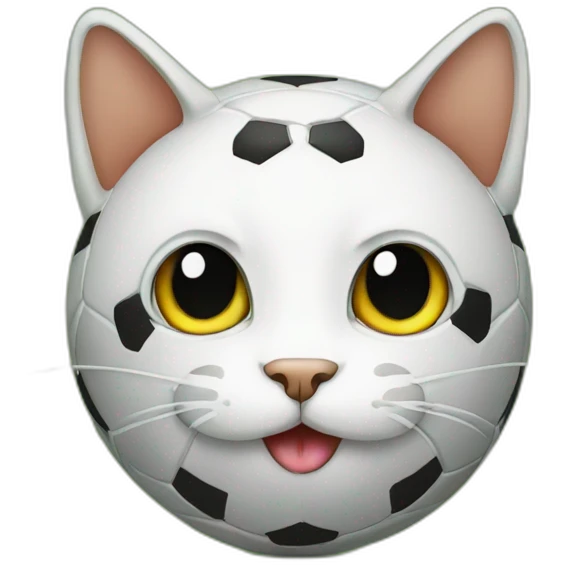 cat soccer emoji
