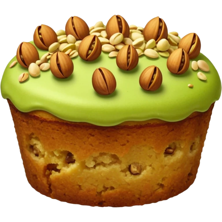 Pistachio Crumble Cakes emoji