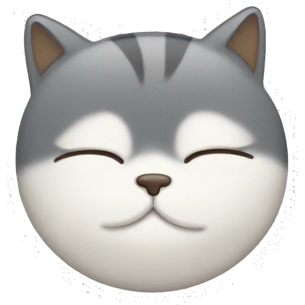 Sleep cat emoji