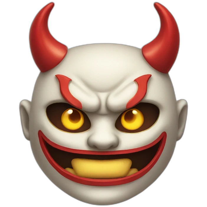 Japanese DEVIL Mask emoji