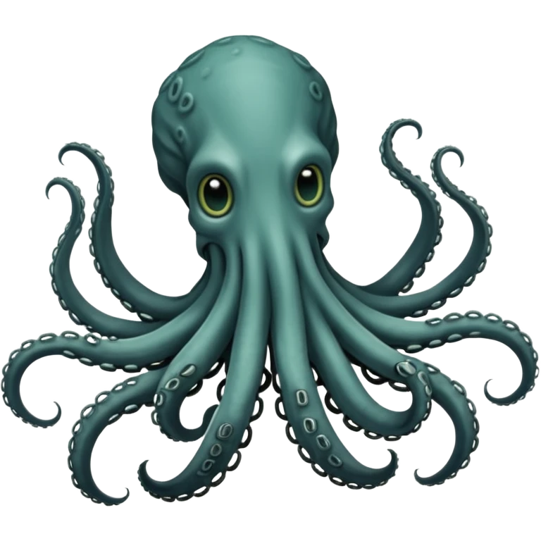 una spaventosa creatura aliena, simile agli orrori di H.P. Lovecraft emoji