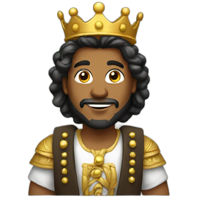 I phone vala King  emoji