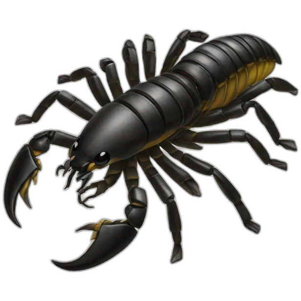 Scorpion with power emoji