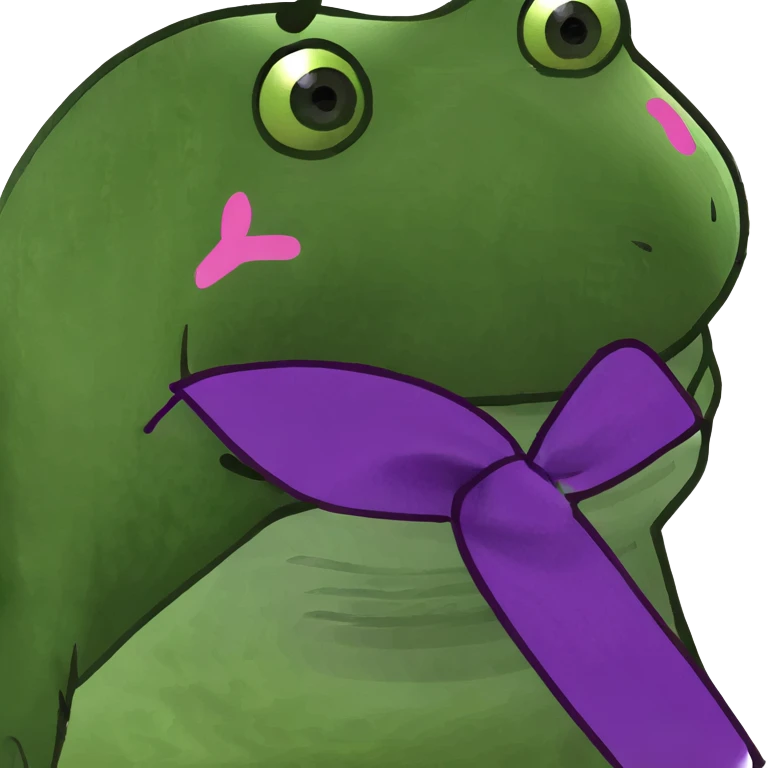 Purple cancer ribbon  emoji
