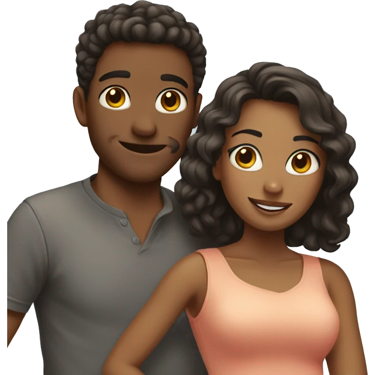 Best friends in love emoji
