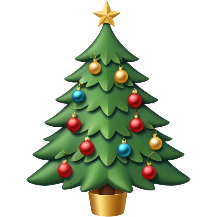 christmas tree emoji