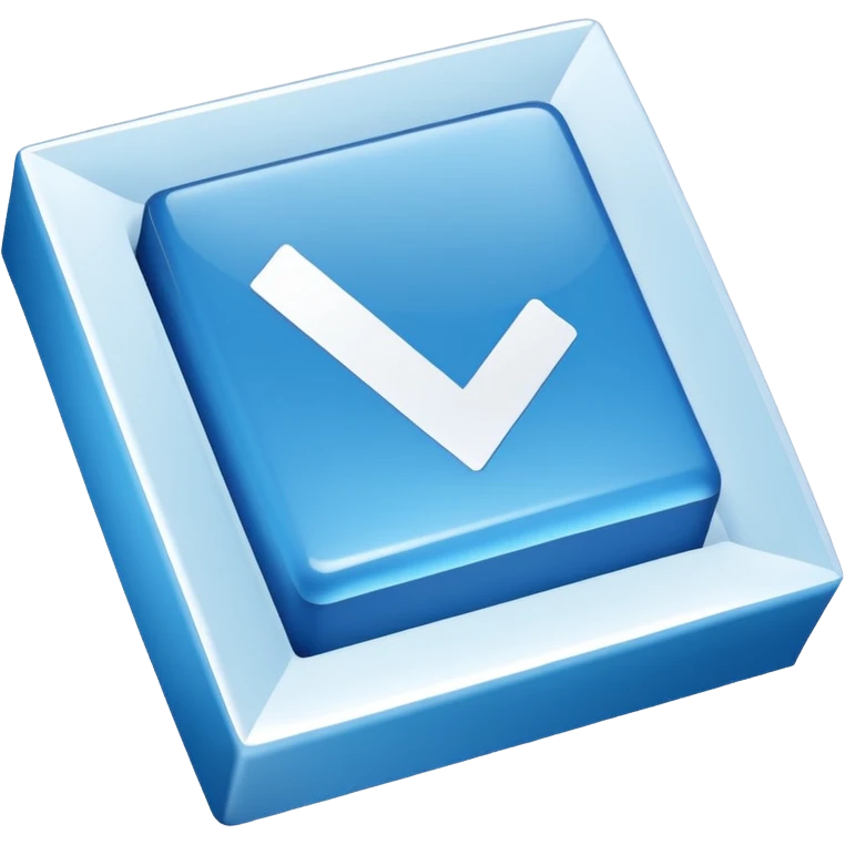 I want to make an Roblox verified blue check mark in an box emoji