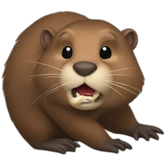 beaver,bober,kurwa emoji