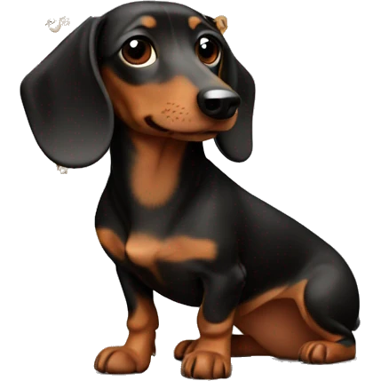 create a dachshund emoji