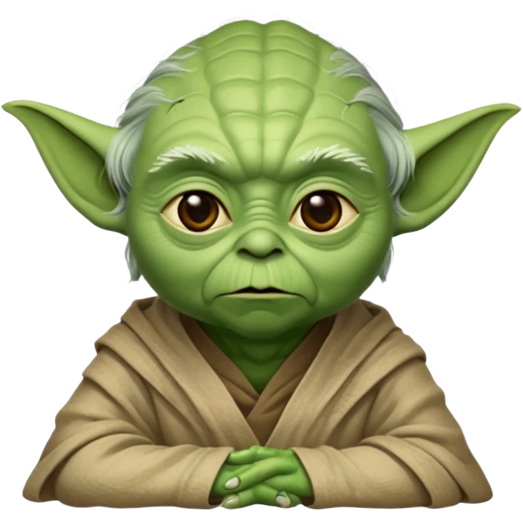 Yoda from starvwars emoji