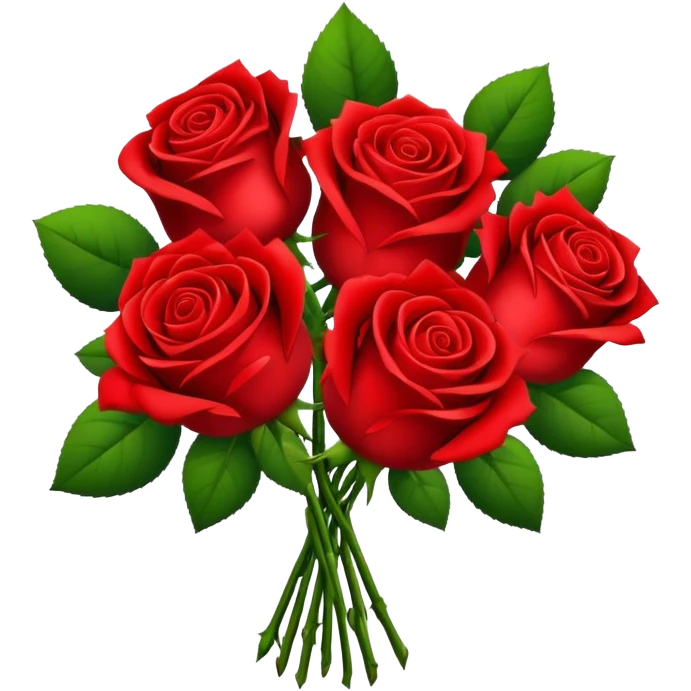 Bouquet of roses emoji