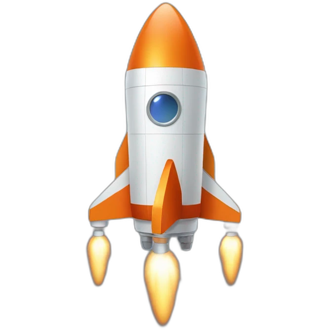 space rocket emoji