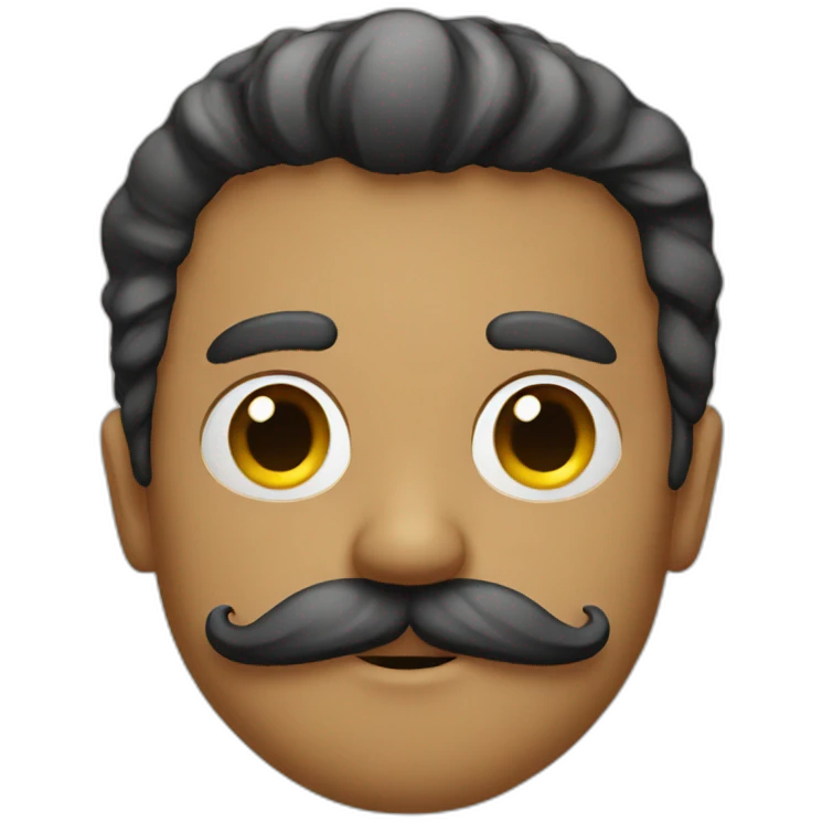 Moustache  emoji