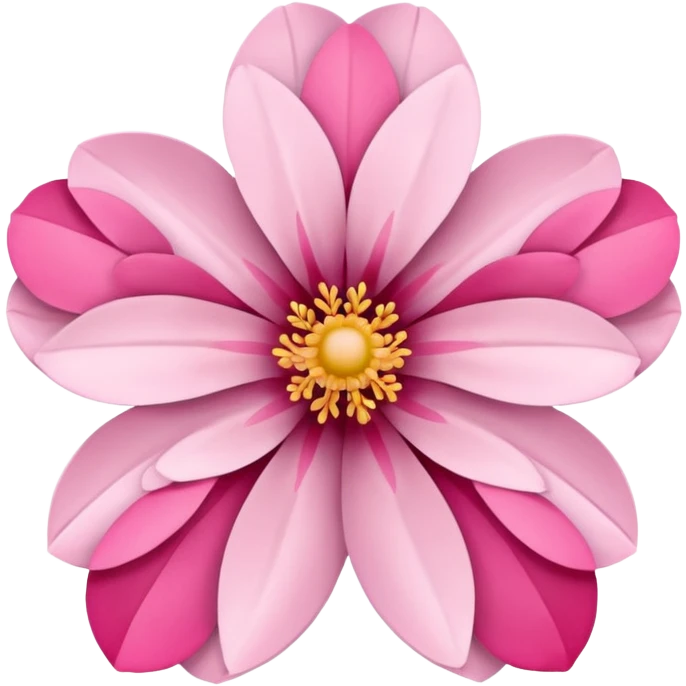 sakura flower with a chevron pattern emoji