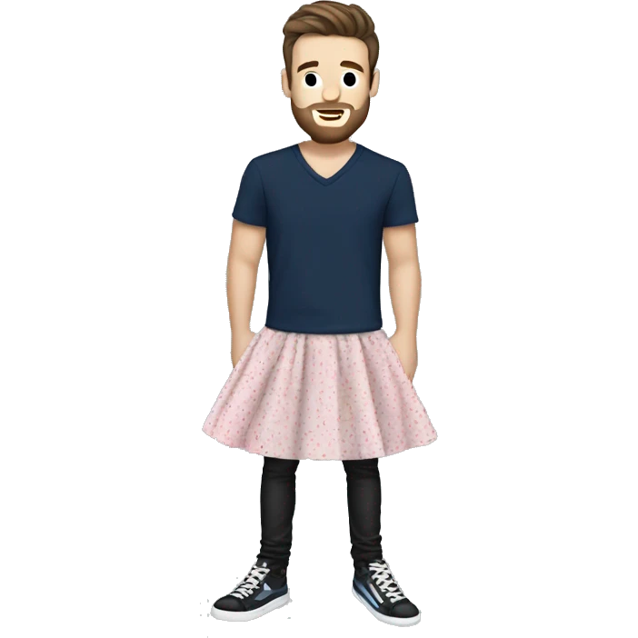 Liam payne wearing a dress emoji