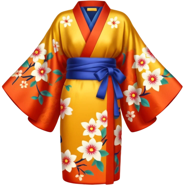 Kimono with no human just the dress emoji