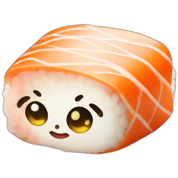Sushi that looks like baby emoji