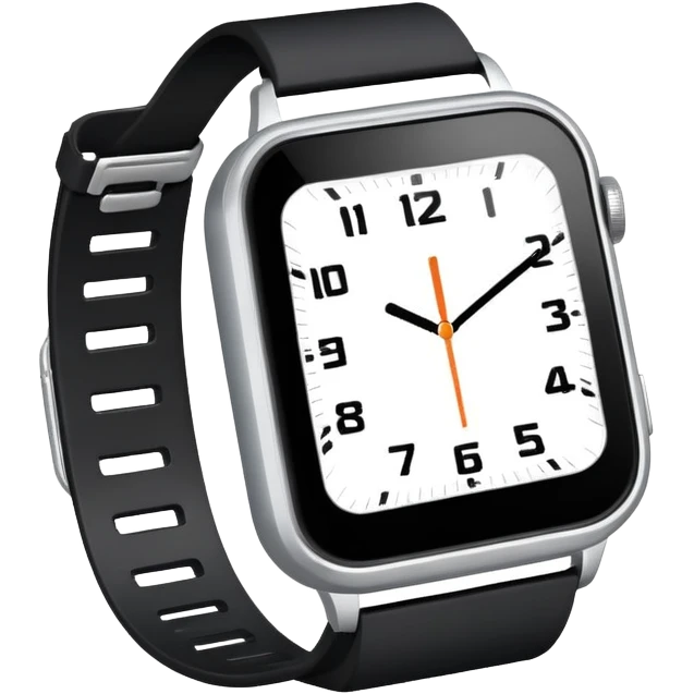telephone positioned directly under a wristwatch emoji