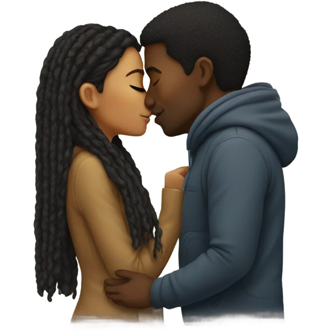 Couple kissing  emoji