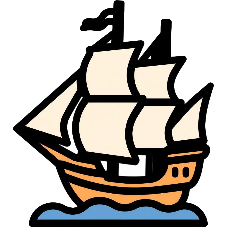 pirate ship emoji