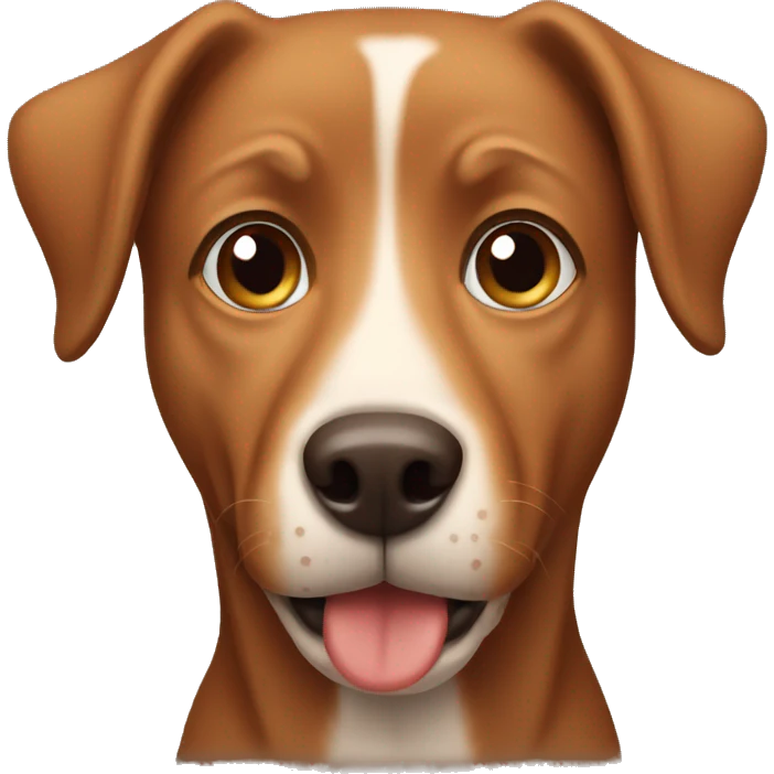 brown dog emoji