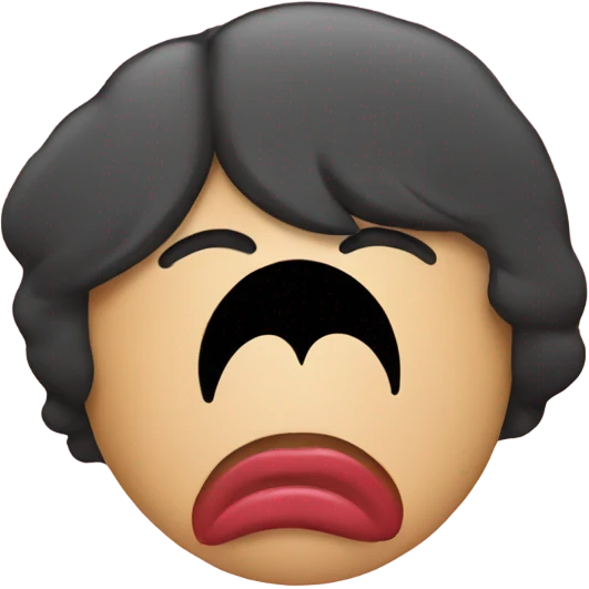 Face with kiss emoji