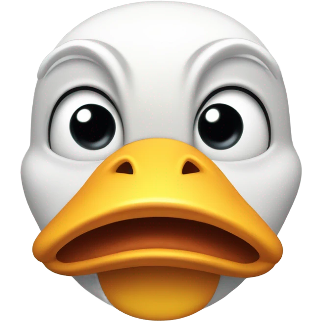 angry memoji duck emoji