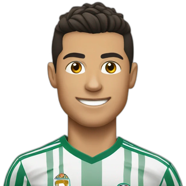Cristiano Ronaldo the footballer emoji