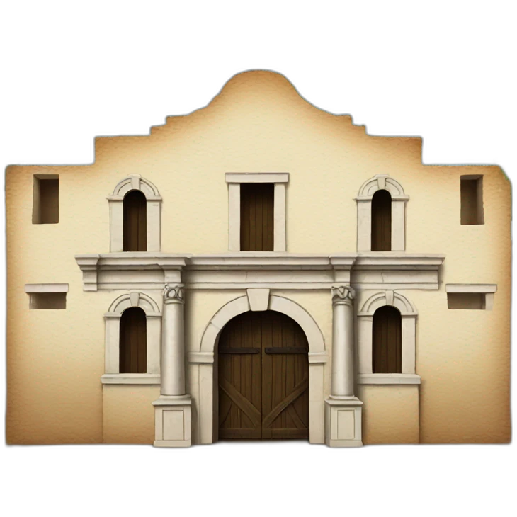the alamo emoji