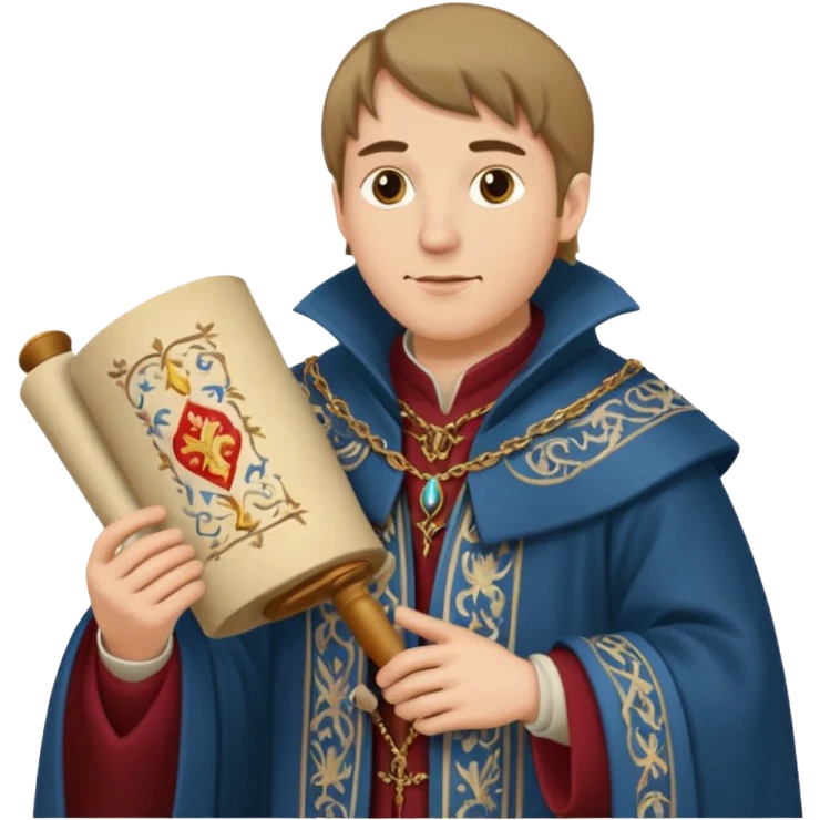 a medieval emissary emoji