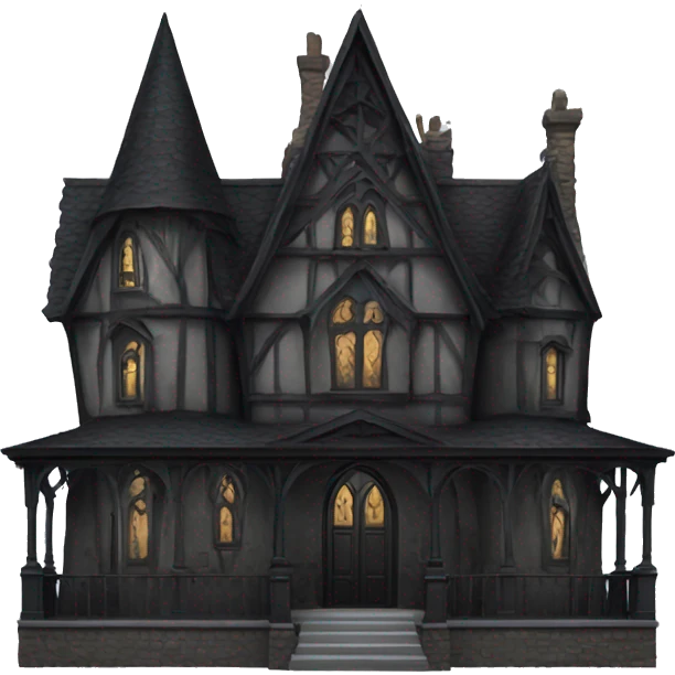 Gothic house  emoji