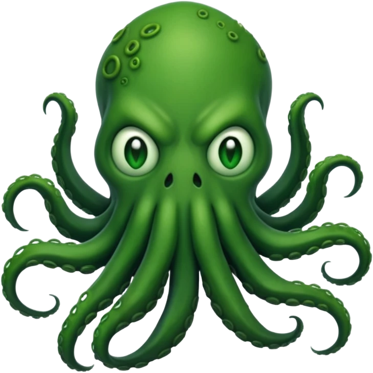 Cthulhu scared emoji